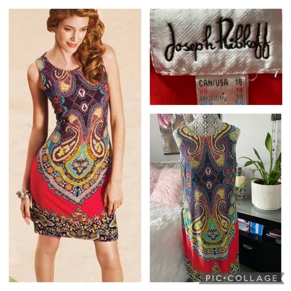 Joseph Ribkoff dress size 16 - Picture 2 of 7